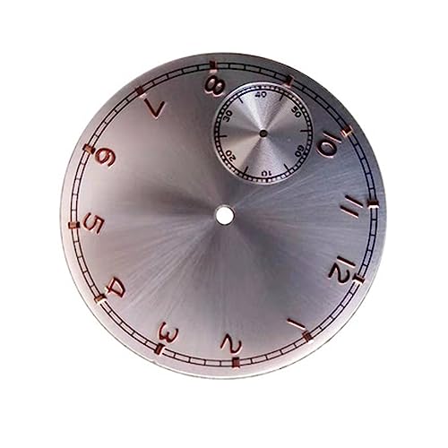 dvnFWKc Ersatz Zifferblatt, 37 mm Zifferblatt Uhrwerk Reparatur Teile Ersatz Zifferblätter Uhr Zubehör von dvnFWKc