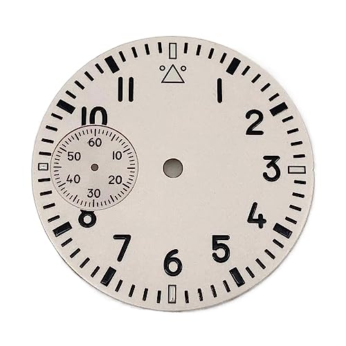 dvnFWKc Ersatz Zifferblatt, Uhrenteile, 37 mm Zifferblatt, grün Leuchtend, passend for ETA6497 for ST3600-Uhrwerk dvnFWKc Ersatz Zifferblatt, Uhrenteile, 37 mm Zifferblatt, grün Leuchtend, passend for ETA6497 for ST3600-Uhrwerk von dvnFWKc