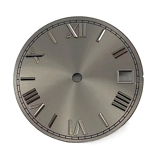 dvnFWKc Ersatz Zifferblatt, Uhrenteile 28,5 mm Zifferblatt mit Datumsfenster passend for NH35/NH36-Uhrwerk dvnFWKc Ersatz Zifferblatt, Uhrenteile 28,5 mm Zifferblatt mit Datumsfenster passend for NH35/NH36-Uhrwerk von dvnFWKc