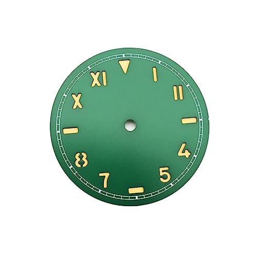 dvnFWKc Ersatz Zifferblatt, Uhrenzubehör-Set, 45 mm, Edelstahl-Uhrengehäuse, grün leuchtende Zifferblätter dvnFWKc Ersatz Zifferblatt, Uhrenzubehör-Set, 45 mm, Edelstahl-Uhrengehäuse, grün leuchtende Zifferblätter von dvnFWKc