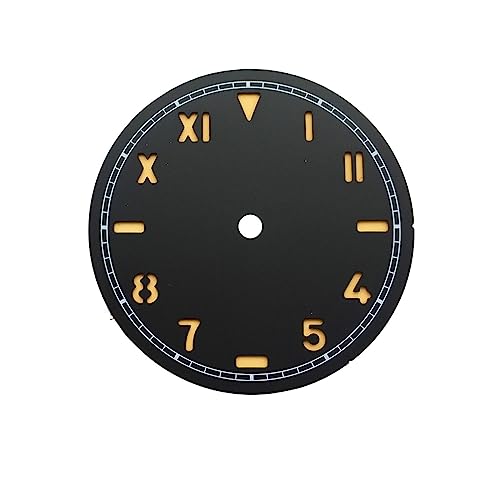 dvnFWKc Ersatz Zifferblatt, Uhrenzubehör-Set, 45 mm, Edelstahl-Uhrengehäuse, grün leuchtende Zifferblätter dvnFWKc Ersatz Zifferblatt, Uhrenzubehör-Set, 45 mm, Edelstahl-Uhrengehäuse, grün leuchtende Zifferblätter von dvnFWKc