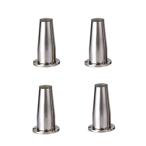 dvnFWKc Möbel Ersatzfuß, Metall Möbel Bein Tisch Beine Einstellbare Füße Ersatz Unterstützung Beine 4 stücke Konische von dvnFWKc