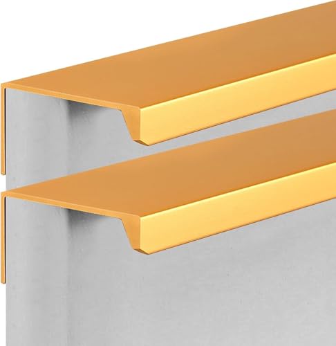 dvnFWKc Schrank zieht, Versteckter Griff, unsichtbarer Türgriff, Schrankgriff aus Aluminiumlegierung, Schubladengriff, 2 Stück von dvnFWKc