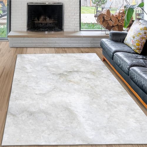 dyausi Ästhetische Fußmatten Teppich 100x200 - Waschbarer Schlafzimmer Weicher Kurzflor, Carpet antirutsch für Wohnzimmer, Kinderzimmer, Küche, Esszimmer von dyausi