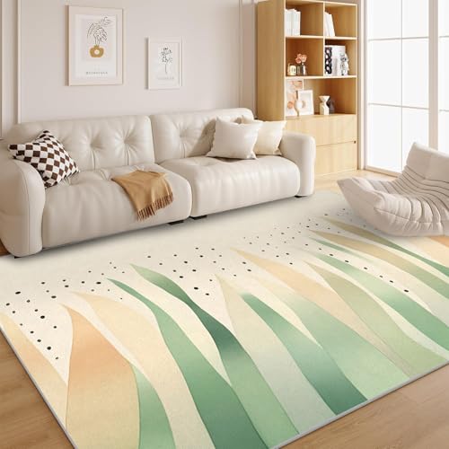 dyausi Blumen Teppich Modern Wohnzimmer - Botanisch Blumen Carpet Waschbar für Eingang, Haustür, Türrahmen, Schlafzimmer in Waschmaschine 160x230 cm - G138 dyausi Blumen Teppich Modern Wohnzimmer - Botanisch Blumen Carpet Waschbar für Eingang, Haustür, Türrahmen, Schlafzimmer in Waschmaschine 160x230 cm - G138 von dyausi
