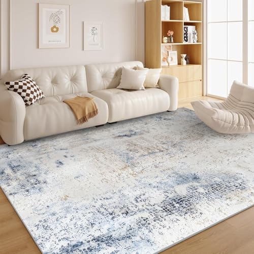 dyausi Bohème Teppich 140x200 Abstrakt Schlafzimmer rutschfest Waschbar in Waschmaschine - Retro Wald Carpet Kurzflor für Wohnzimmer, Esszimmer, Kinderzimmer G120 von dyausi