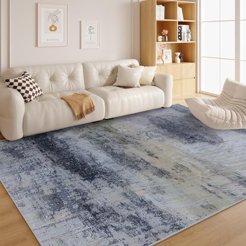 dyausi Retro Teppich Abstrakt Wohnzimmer - Bohème Weiche Kurzflor Carpet für Schlafzimmer, Kinderzimmer, Küche 140x200 cm - G105 dyausi Retro Teppich Abstrakt Wohnzimmer - Bohème Weiche Kurzflor Carpet für Schlafzimmer, Kinderzimmer, Küche 140x200 cm - G105 von dyausi
