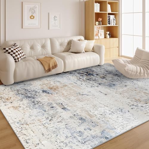 dyausi Retro Teppich Wohnzimmer Bohème Waschbar rutschfest - Retro-Stil Carpet Weiche Kurzflor Teppich für Schlafzimmer, Wohnzimmer, Kinderzimmer, Küche 80x150 cm - G122 von dyausi