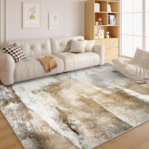 dyausi Vintage Teppich Wohnzimmer Braun Schlafzimmer rutschfest Waschbar in Waschmaschine - Bohème Carpet Kurzflor für Wohnzimmer, Esszimmer, Kinderzimmer 140x200 G117 dyausi Vintage Teppich Wohnzimmer Braun Schlafzimmer rutschfest Waschbar in Waschmaschine - Bohème Carpet Kurzflor für Wohnzimmer, Esszimmer, Kinderzimmer 140x200 G117 von dyausi