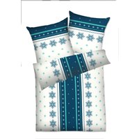 Dyckhoff Bettwäsche "Schneeflocke" 2 Stk. tlg. aus Weichfrottier von dyckhoff