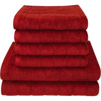Dyckhoff Handtuch Set "City Lights", Set, 6 tlg., Walkfrottier, 4 Handtücher (50x100cm), 2 Duschtücher (70x140cm) von dyckhoff