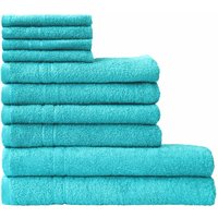 Dyckhoff Handtuch Set "Kristall" Set 10 Stk. Walkfrottee Dyckhoff Handtuch Set "Kristall" Set 10 Stk. Walkfrottee von dyckhoff