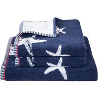 Dyckhoff Handtuch Set "Maritim, Starfish", (Set, 3 St., 2 Handtücher (50 x 100 cm)-1 Duschtuch (70 x 140 cm) von dyckhoff