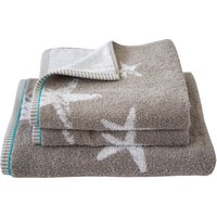 Dyckhoff Handtuch Set "Maritim, Starfish", (Set, 3 St., 2 Handtücher (50 x 100 cm)-1 Duschtuch (70 x 140 cm) von dyckhoff