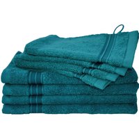 Dyckhoff Handtuch Set "Siena" Set 8 Stk. Walkfrottier in tollen Unifarben von dyckhoff