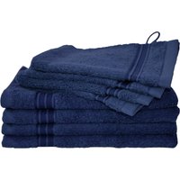 Dyckhoff Handtuch Set "Siena" Set 8 Stk. Walkfrottier in tollen Unifarben von dyckhoff