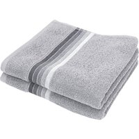 Dyckhoff Handtücher "Chenille", (Packung, 2 St., 2x Handtuch (50x100cm) von dyckhoff