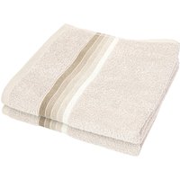 Dyckhoff Handtücher "Chenille", (Packung, 2 St., 2x Handtuch (50x100cm) von dyckhoff