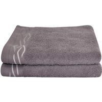 Dyckhoff Handtücher "Wave" mit Jacquard-Bordüre von dyckhoff