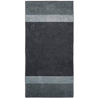 Dyckhoff Saunatuch XL Two-Tone Stripe grau 100,0 x 200,0 cm von dyckhoff