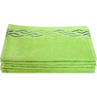 Dyckhoff Seiftuch "Wave" mit Jacquard-Bordüre von dyckhoff