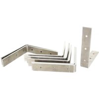 1x starker ALU Winkel Schwerlast 150x150x30mm 5mm stark Verbinder Regal Stuhlwinkel Alu150150405.WS von dynamic24