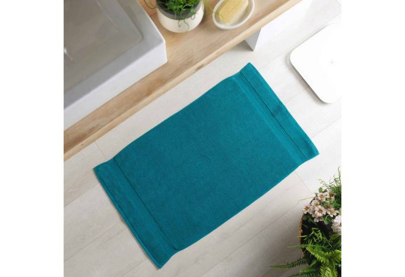 dynamic24 Badematte douceur d`ìnterieur, Baumwolle, Badmatte Badvorleger Duschmatte Handtuch 100% Baumwolle von dynamic24