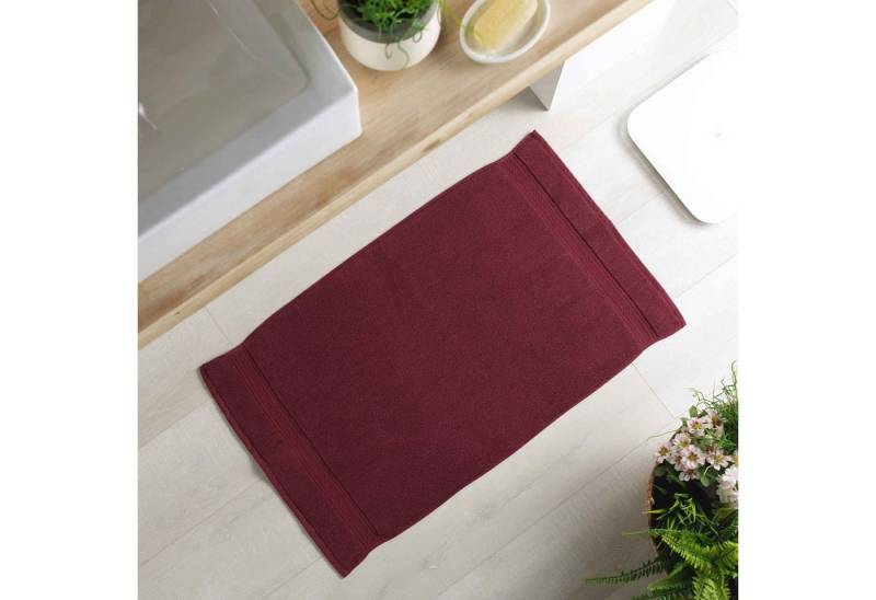 dynamic24 Badematte douceur d`ìnterieur, Baumwolle, Badmatte Badvorleger Duschmatte Handtuch 100% Baumwolle von dynamic24