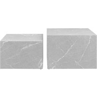 Couchtisch Grau 2er Set 368046 von dynamic24