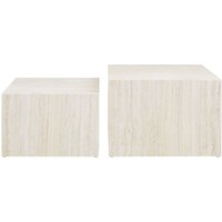 Couchtisch Travertin 2er Set 367971 Couchtisch Travertin 2er Set 367971 von dynamic24