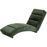 Chaiselongue waldgrün Samt 387528 von dynamic24