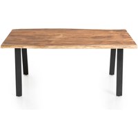 Dynamic24 - Esstisch Akazie 140x80 cm 397411 von dynamic24
