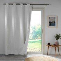 Vorhang 140x260cm weiss 1609812 von dynamic24