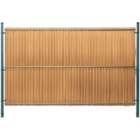 Dynamic24 - pvc Sichtschutzstreifen vertikal 153x250cm RD08 Natur SG03668RD08 von dynamic24