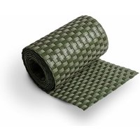 Polyrattan Sichtschutz Streifen 0,19x2,55m SG03650RD12 von dynamic24
