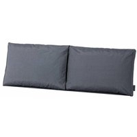 Rückenkissen 2er Set 60x40cm grau 2x16600032 von dynamic24