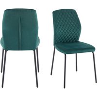 Stuhl 2er Set Grün 371367 Stuhl 2er Set Grün 371367 von dynamic24