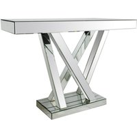 Tisch aus mdf mit Spiegelglas 391839 von dynamic24