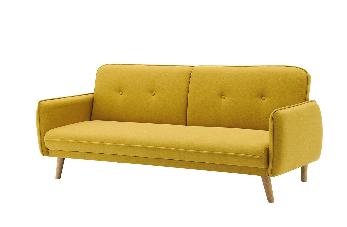 dynamic24 3-Sitzer Augusta, Sofa Strukturstoff fein Gelb dynamic24 3-Sitzer Augusta, Sofa Strukturstoff fein Gelb von dynamic24