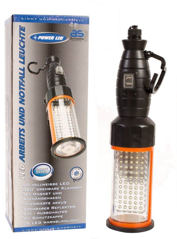 as - Schwabe Arbeitsleuchte, Zwei Stufen, LED fest integriert, LED Akku Notfalleuchte Werkstattleuchte Stablampe as - Schwabe Arbeitsleuchte, Zwei Stufen, LED fest integriert, LED Akku Notfalleuchte Werkstattleuchte Stablampe von as - Schwabe