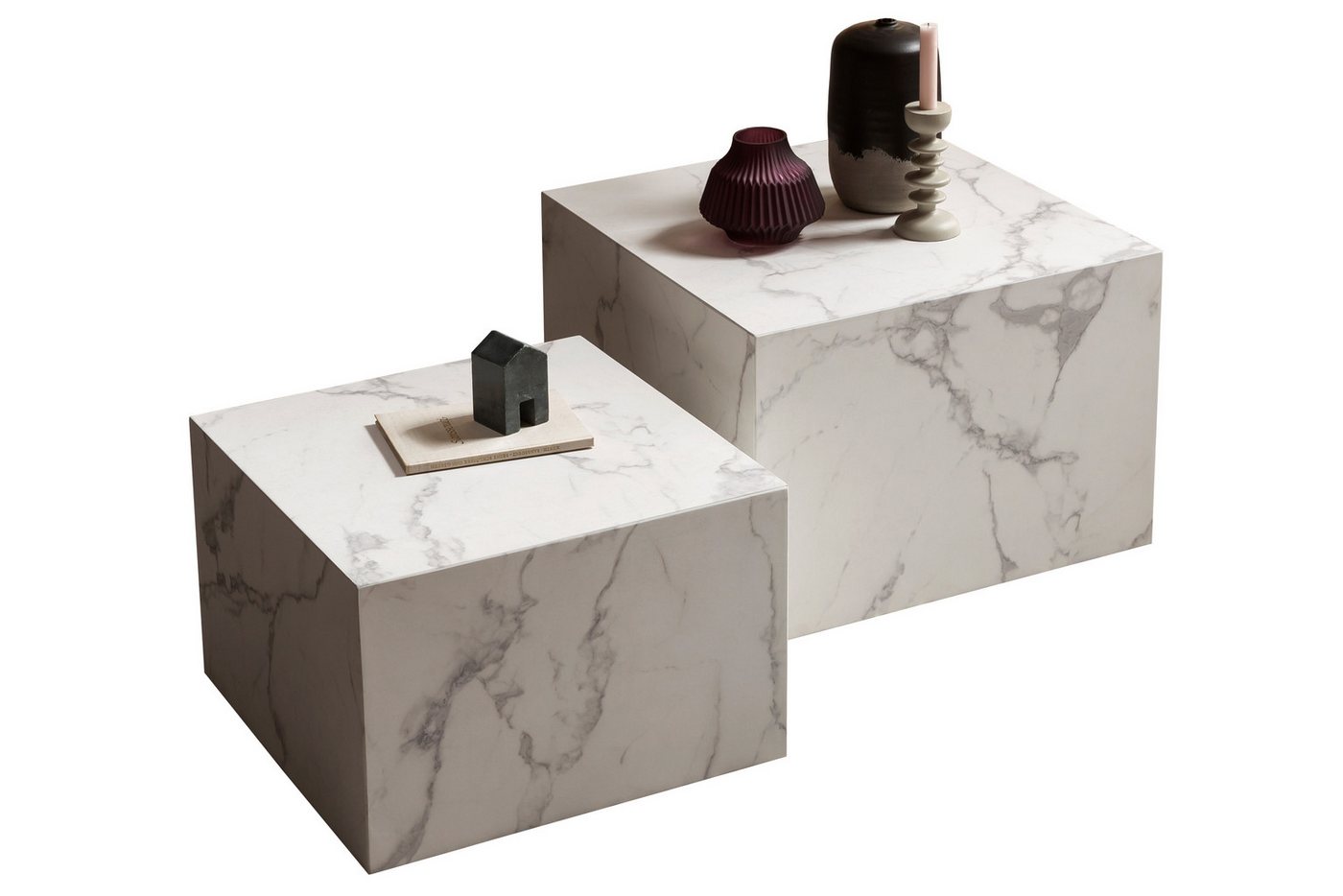 dynamic24 Couchtisch, Sofatisch 2er Set von dynamic24