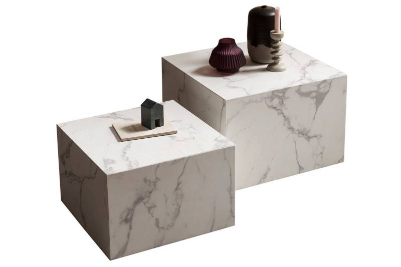 dynamic24 Couchtisch, Sofatisch 2er Set von dynamic24