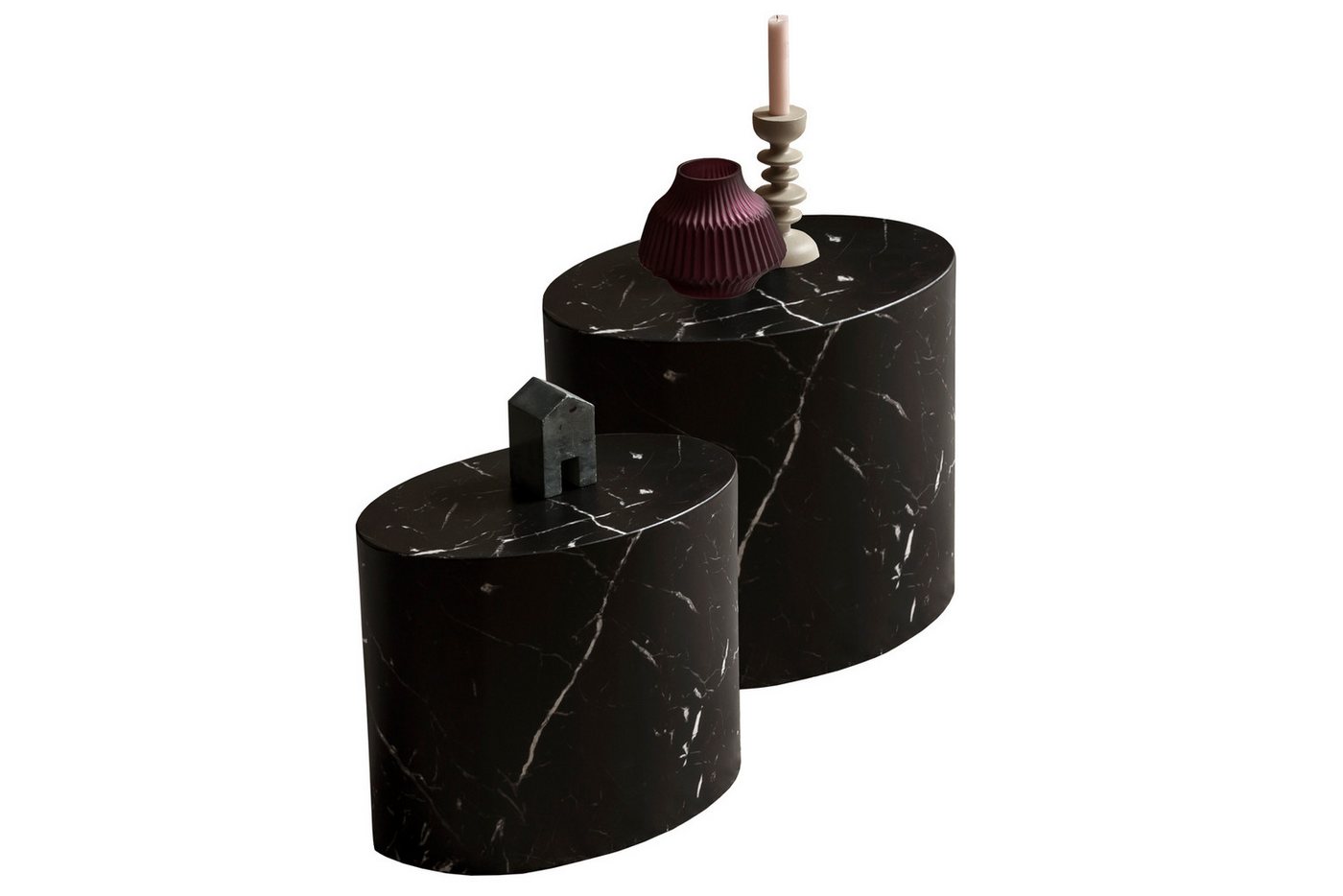 dynamic24 Couchtisch, Sofatisch 2er Set von dynamic24