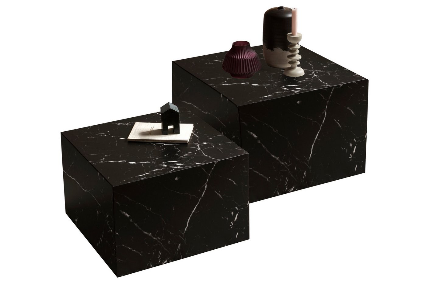 dynamic24 Couchtisch, Sofatisch 2er Set von dynamic24