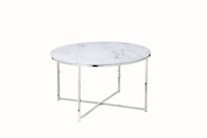 dynamic24 Couchtisch, Sofatisch Ø 80 cm von dynamic24