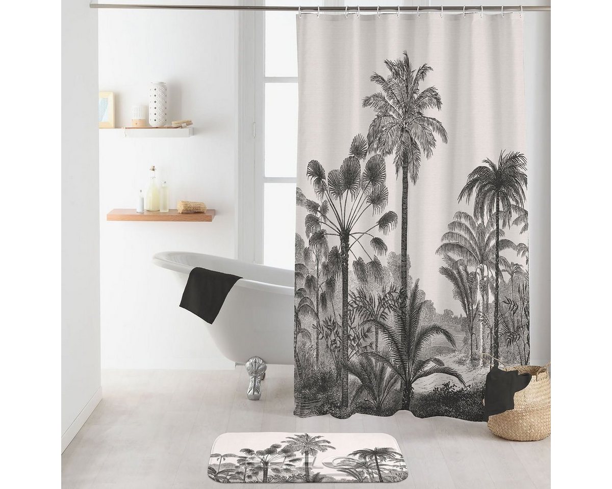 dynamic24 Duschvorhang, Motiv 180x200cm + Ringe Badewannenvorhang Wannen Bad Dusche Vorhang dynamic24 Duschvorhang, Motiv 180x200cm + Ringe Badewannenvorhang Wannen Bad Dusche Vorhang von dynamic24