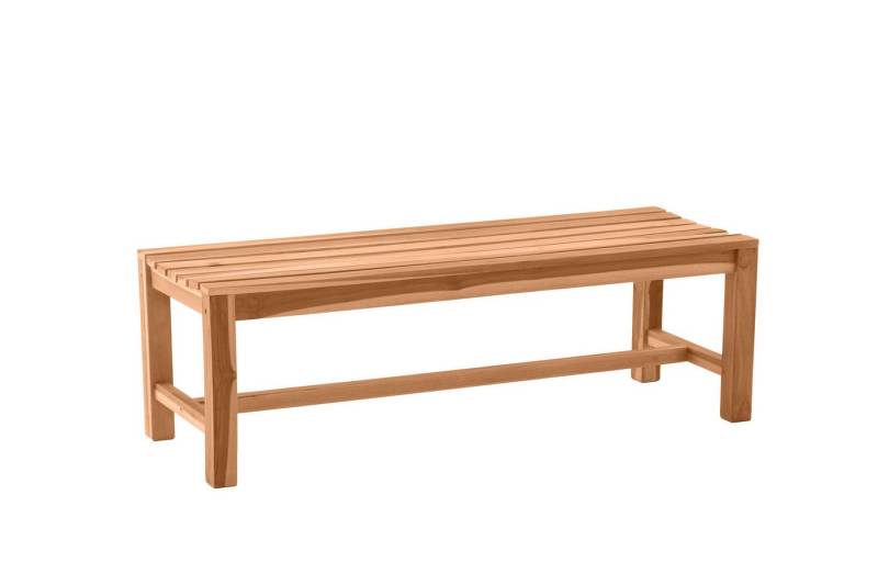 dynamic24 Gartenbank, Gartensitzbank 150 cm Teak von dynamic24