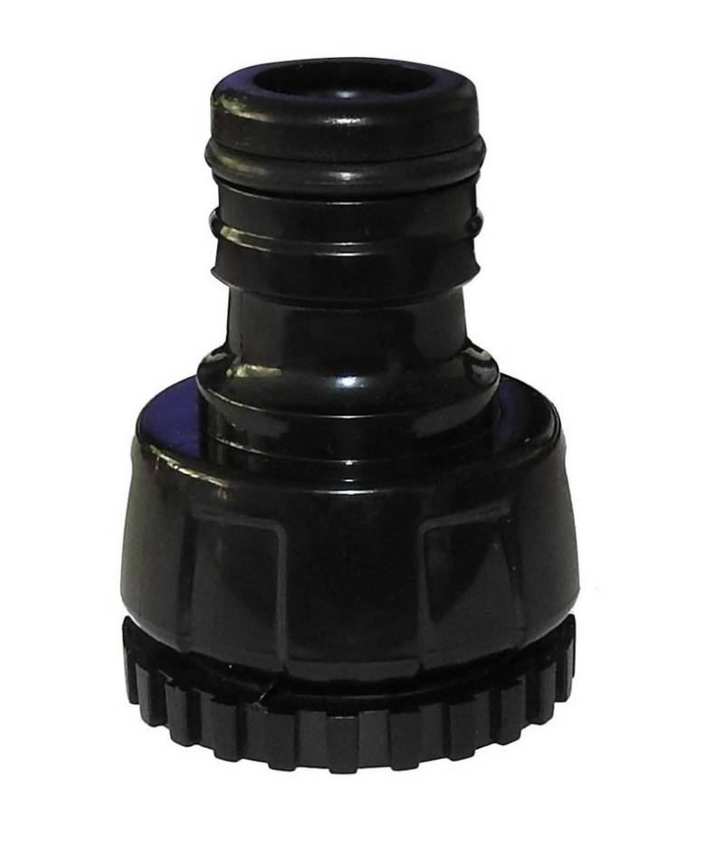 dynamic24 Hahnstück, Wasserhahn 3/4 + 1'' Zoll Adapter Hahnverbinder Verbindung von dynamic24