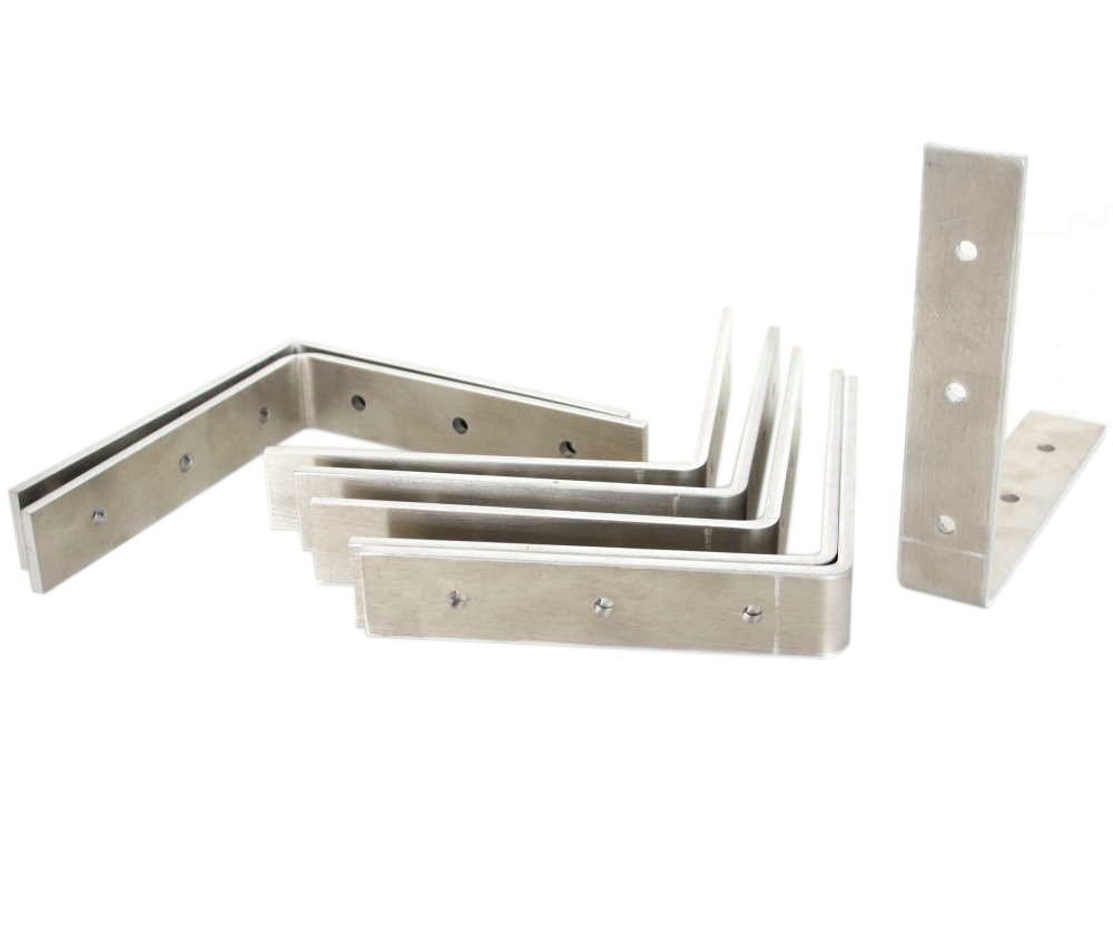 dynamic24 Holzkonstruktionsbeschlag, 1x starker ALU Winkel Schwerlast 150x150x40mm 5mm stark Verbinder dynamic24 Holzkonstruktionsbeschlag, 1x starker ALU Winkel Schwerlast 150x150x40mm 5mm stark Verbinder von dynamic24