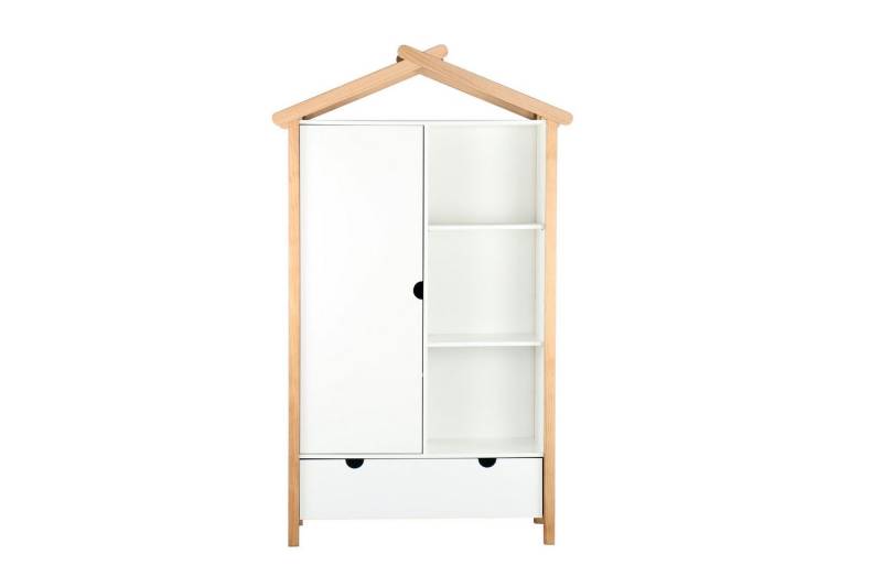 dynamic24 Kleiderschrank Hildesheim Schrank Hausform von dynamic24